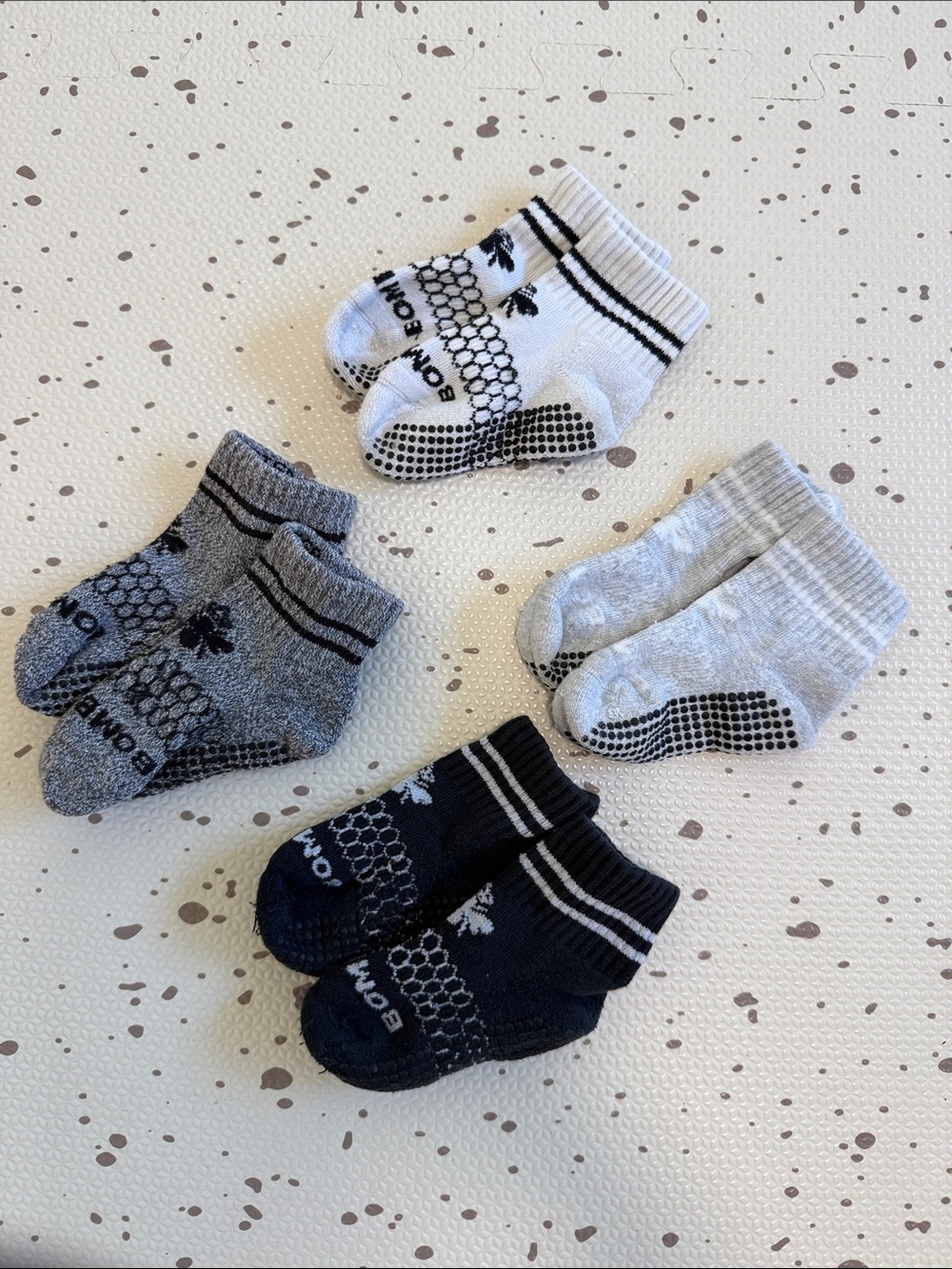 👶🏽 BOMBAS - TODDLER ORIGINALS CALF SOCK 4-PACK